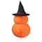 34" Jack-O'-Lanterns in Witch's Hat Outdoor Halloween Decoration
